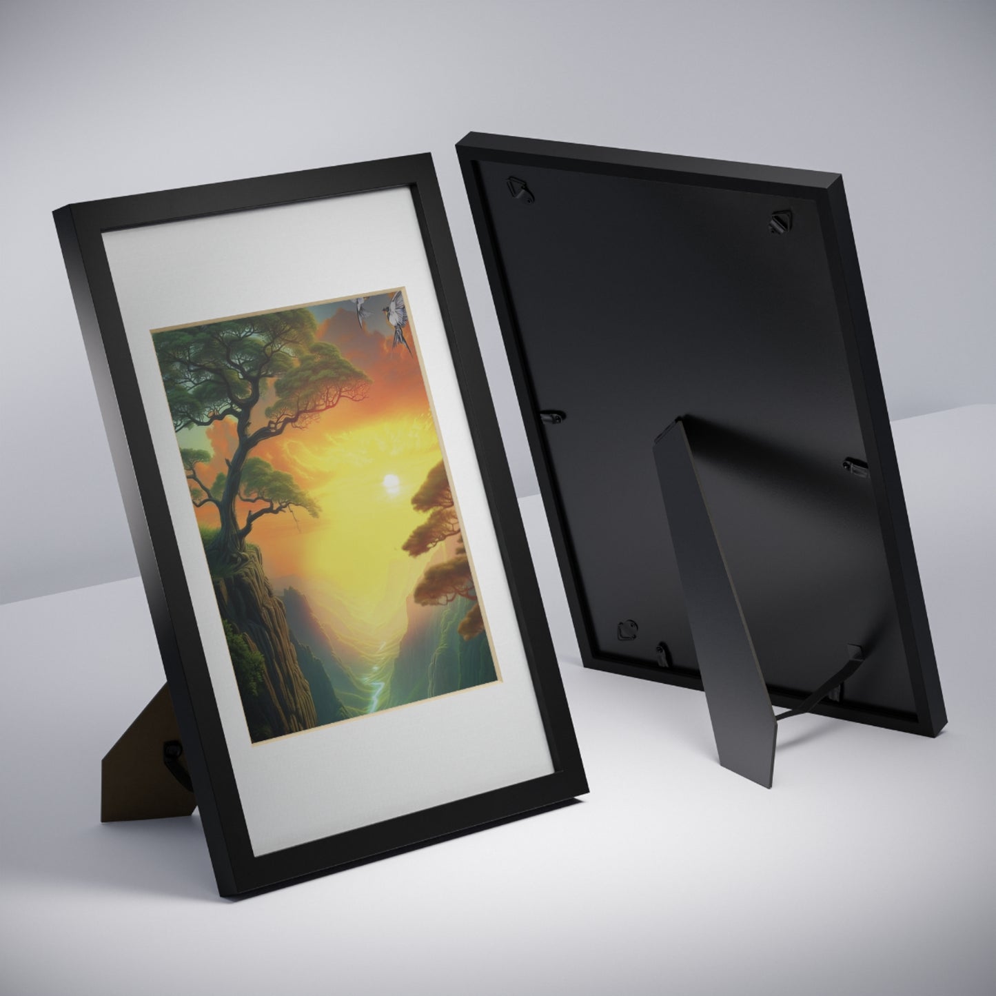 Framed Posters, Black