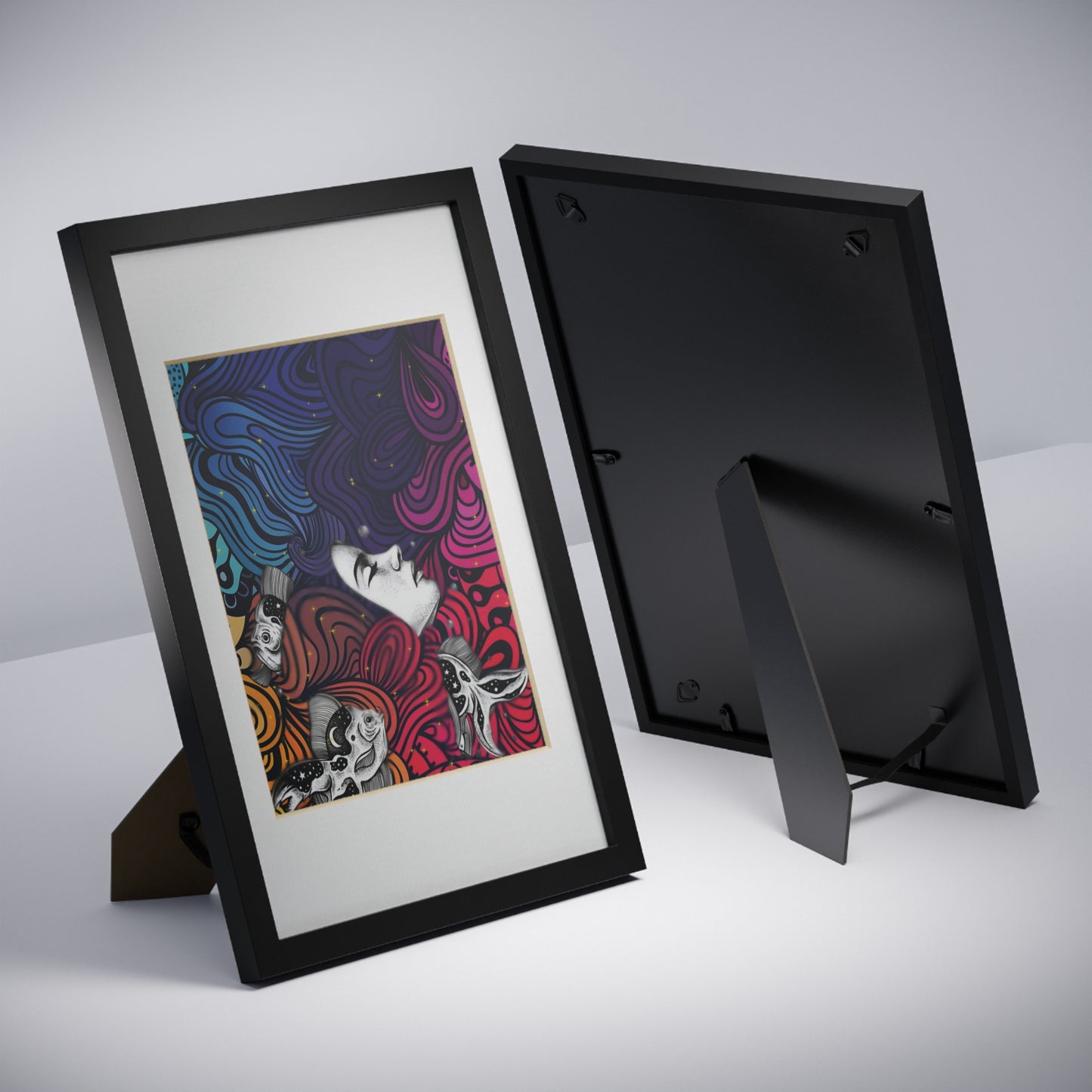 Framed Posters, Black