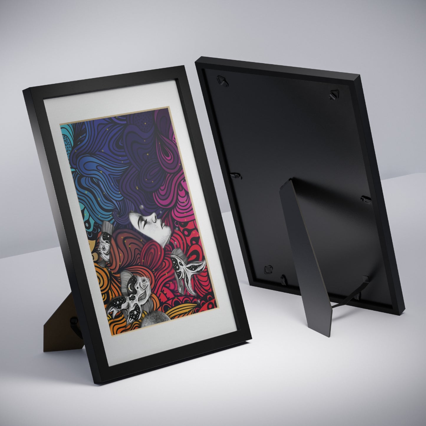 Framed Posters, Black