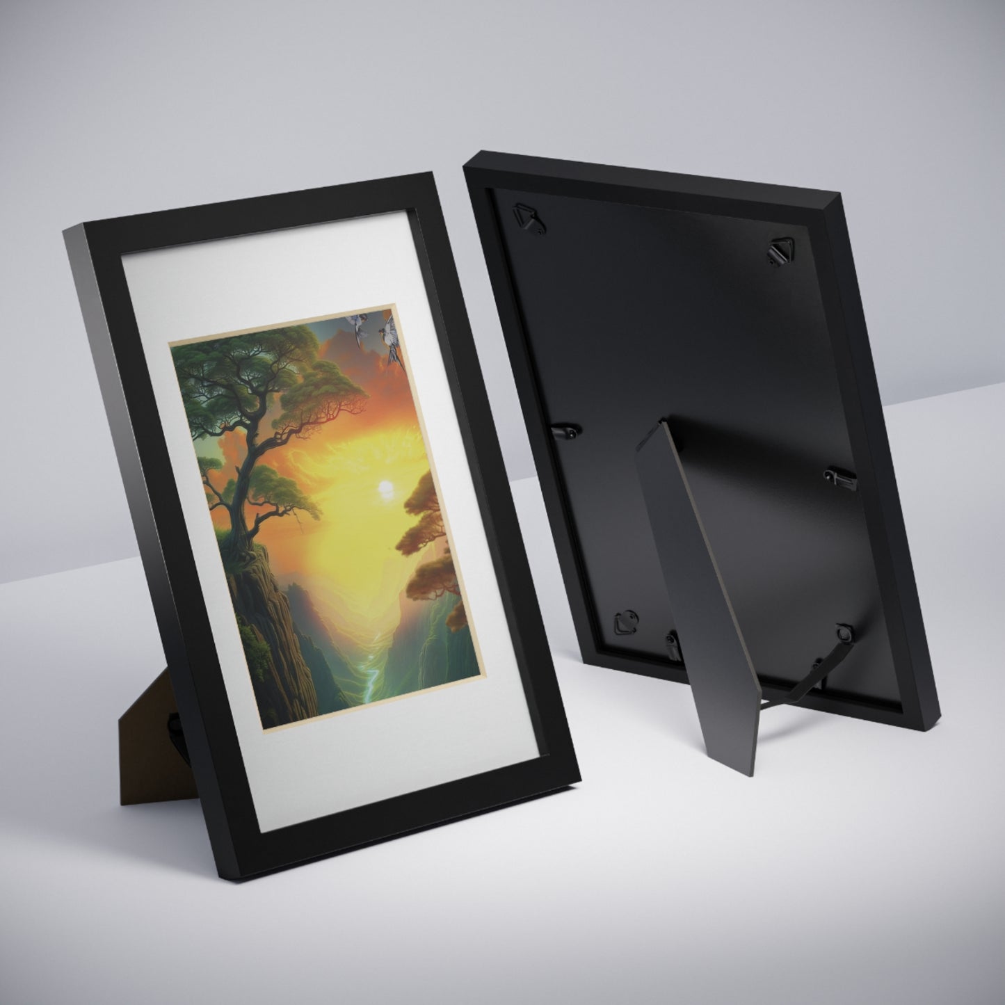 Framed Posters, Black