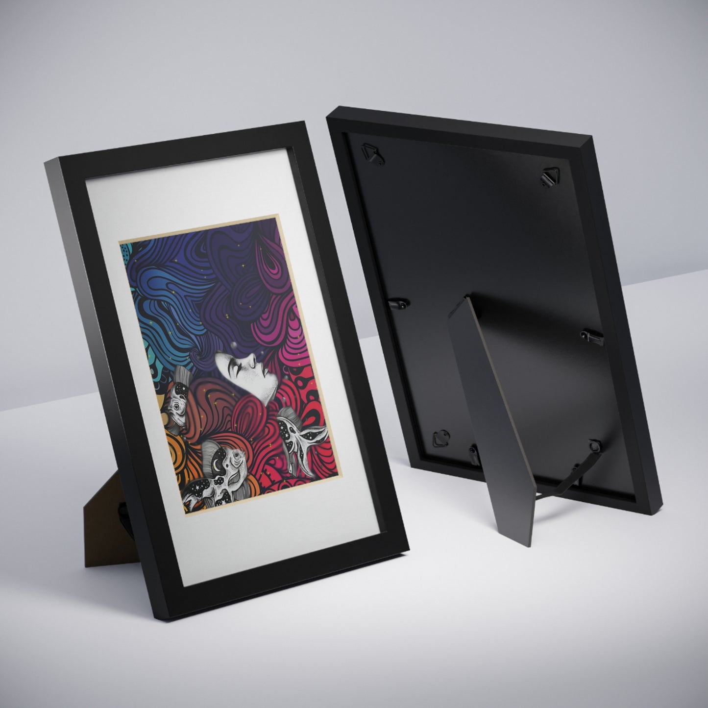 Framed Posters, Black